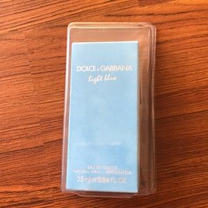 DOLCE & GABBANA Light Blue 25ml. Brand New!